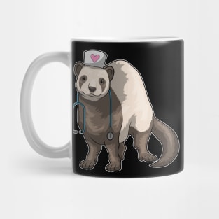 Ferret Nurse Stethoscope Mug